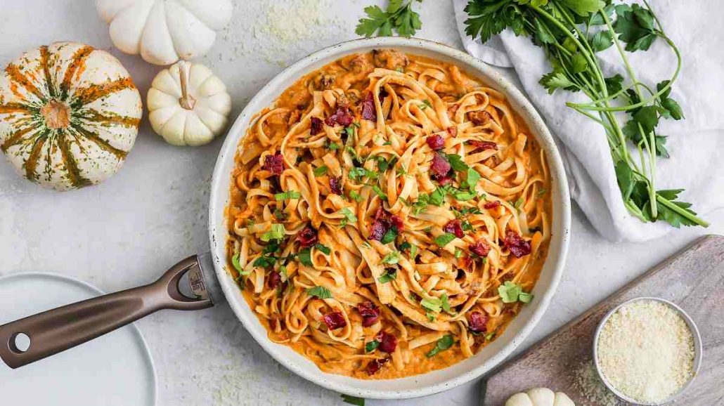  Pumpkin in tomato paste for pasta 